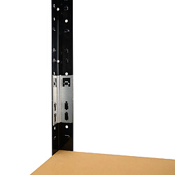 Acheter shelfplaza HOME 200x75x40 cm Étagère charges lourde en anthracite avec 6 étagères 145 kg par étagère