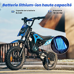 Avis Trottinette Électrique Enfant iScooter A14, Moteur 500W, Batterie 36V 5,2Ah, 27km/h, Autonomie 19-22km