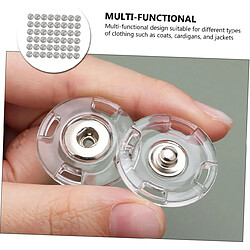 Acheter INF Boutons-pression invisibles, 25 mm (10 pièces) White