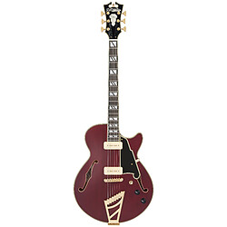 Avis Deluxe SS Satin Trans Wine D'Angelico
