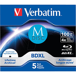 Acheter Verbatim Blu-ray vierge 43834 - 5 unités