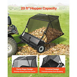 Acheter VEVOR TC5001H - 122 cm - 566 L - Noir