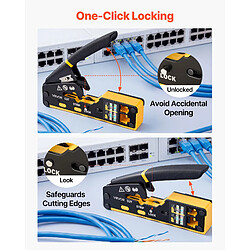 Acheter VEVOR HT-6088 - Pince à sertir réseau RJ45/RJ11/RJ12