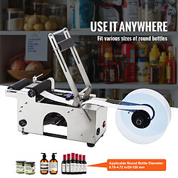 VEVOR MT-50SS-V2 - Étiqueteuse semi-automatique 50 W - 20 à 50 pcs/min - Étiquettes 15 à 100 mm pas cher