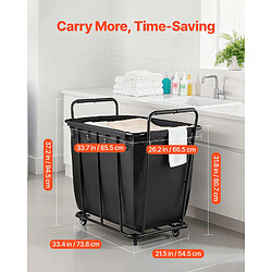 Avis VEVOR LXBDXYC-001 - Noir / 300 L / 117,9 kg.