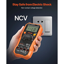 Acheter VEVOR SS102 - Multimètre numérique TRMS 6000 points NCV