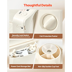 VEVOR SL-5803D23B3 - Beige - 180 W - Lame 170 mm - Épaisseur 0-15 mm - Pliable pas cher