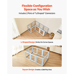 VEVOR SSPTDWB-02 - Bleu - 193 x 124,5 x 76,5 cm pas cher