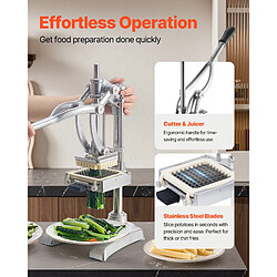 Acheter VEVOR MFM-J02 - Silver - 3 lames interchangeables + lame extracteur de jus