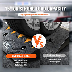 Avis VEVOR S001 - 11 cm - 15 tonnes - Lot de 2 - 50x32x11 cm