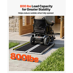 Avis VEVOR HXZDPD48 - 1219,2 x 736,6 mm - Capacité 362,9 kg - Aluminium - Antidérapante - Pliable