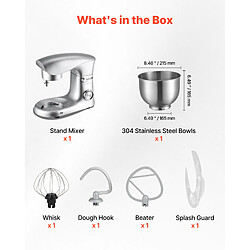 Avis VEVOR SM-2548A - Silver / 4,2 L
