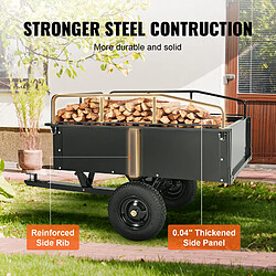 Avis VEVOR BTC002C - Noir / 0,4 m³ - 340 kg