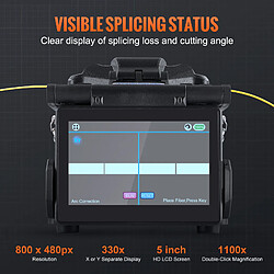 Acheter VEVOR ALK-T7M - épisseuse à fusion 6 moteurs 5" LCD 7800 mAh