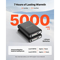 Acheter VEVOR KEC-5000 - Noir et gris - 5000 mAh