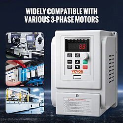 VEVOR AT1-4000X - Variateur de fréquence 4 kW 5 CV 18 A 0-400 Hz pas cher