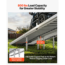 Avis VEVOR HXZDPD84 - 2135x745 mm - 362,9 kg - Aluminium antidérapant