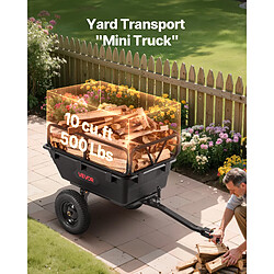 Acheter VEVOR BTC-001D - 283 L - 226,8 kg - Pneus 40,64 cm