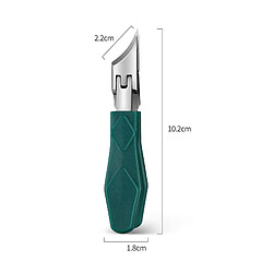 INF Coupe-ongles oblique de précision avec large ouverture de mâchoire Green pas cher