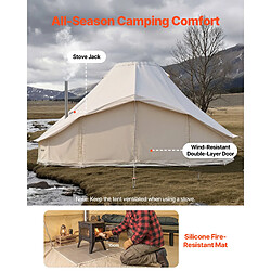 VEVOR ZJXYMGBDWZ-6M - Light beige / 10 à 12 personnes pas cher