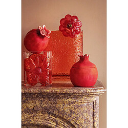 Avis Paris Prix Vase Design en Verre Kyoto 25cm Orange