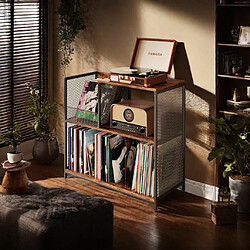 Acheter ByteLike Meuble vinyles style industriel rétro