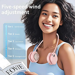 Avis ByteLike Ventilateur de cou vert portable double flux