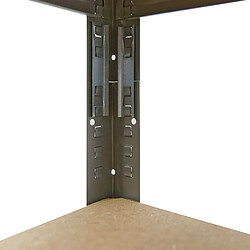 Acheter shelfplaza PRO 200x50x50 cm Étagère charges lourde en gris avec 6 étagères 166 kg par étagère