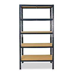 shelfplaza HOME 200x100x30 cm Étagère charges lourde en anthracite avec 5 étagères 175 kg par étagère pas cher