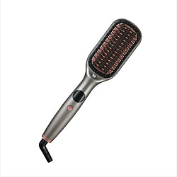 Acheter INF Brosse Lissante Électrique à Ions Négatifs 2-en-1 avec Température Réglable Grey