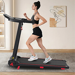 Acheter MIVRAY Tapis de course pliable 3,0 PS, inclinaison 8 %, 14 km/h, noir