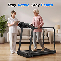 Avis MIVRAY Laufband électrique pliable 2 niveaux de pente, 120 kg, noir