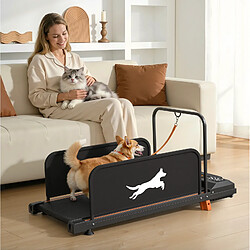 MIVRAY Tapis de course noir en acier, 2,5 HP, écran LCD, roues pas cher