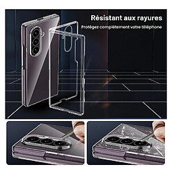 Acheter Htdmobiles Coque pour Samsung Galaxy Z Fold 8 Ultra - housse etui rigide 360 integrale avant et arriere - TRANSPARENT