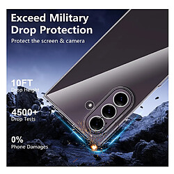 Avis Htdmobiles Coque pour Samsung Galaxy Z Fold 8 Ultra - housse etui rigide 360 integrale avant et arriere - TRANSPARENT