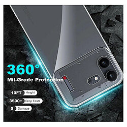 Acheter Htdmobiles Coque pour Nothing Phone (4b) - housse etui silicone gel fine + film ecran - TRANSPARENT TPU