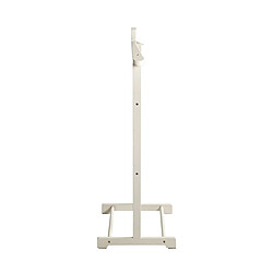 Acheter Pegane Valet de chambre Valet de nuit en bambou massif coloris Blanc – L. 48 x P. 36 x H. 97 cm