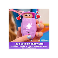 Avis SPIN MASTER Peekimo Violet - Jouet animal interactif portable - Rose
