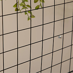Acheter modfu Étagère cube modulable en métal noir 105 x 35 x 105 cm