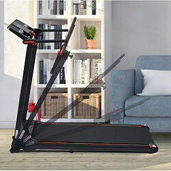 Avis MIVRAY Tapis de course pliable noir avec console LED