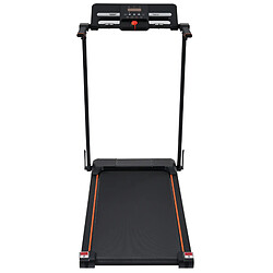 MIVRAY Tapis de course pliable noir avec console LED pas cher