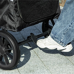 Avis MIVRAY Poussette pliable pour animaux jusqu'à 30 kg, grise