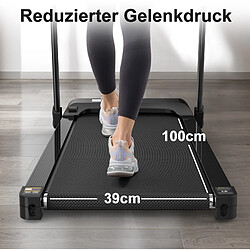 Avis MIVRAY Tapis de course pliable 12 km/h LED App noir