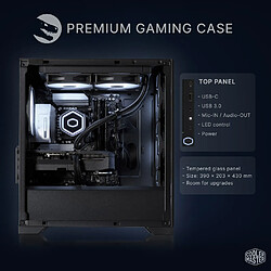 Avis Sedatech PC Gamer, AMD Ryzen 7 9700X, RTX 5070, 16Go DDR5, 500Go SSD, Win 11