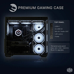 Avis Sedatech PC Gamer, AMD Ryzen 7 9700X, RTX 5070, 32Go DDR5, 1To SSD, Win 11