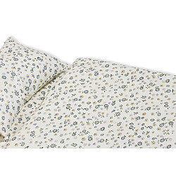 Avis Linge de lit de poupée Blümchen - 3 éléments - bleu Pinolino