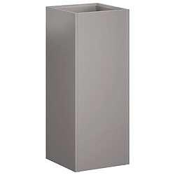 Avis vidaXL Cache-pot de jardin 2 pc Rouillé 20 x 20 x 40 cm Acier patiné
