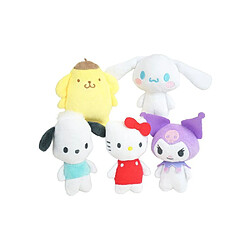 JEMINI Coffret Peluches Hello Kitty & Friends - 5 Personnages - 9,5 cm pas cher