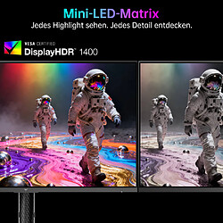 Acheter Écran gaming KTC M27P6S 27 pouces, UHD (3840 × 2160) à 160 Hz / FHD (1920 × 1080) à 320 Hz (mode double), 2304 zones de gradation locale