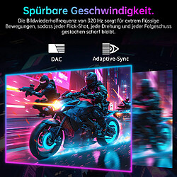 Avis Écran gaming KTC M27P6S 27 pouces, UHD (3840 × 2160) à 160 Hz / FHD (1920 × 1080) à 320 Hz (mode double), 2304 zones de gradation locale